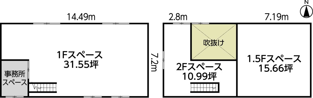 貸倉庫　鈴鹿市三日市三丁目